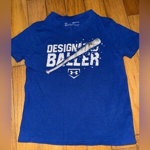 Under Armour Kids Blue Graphic T-Shirt
